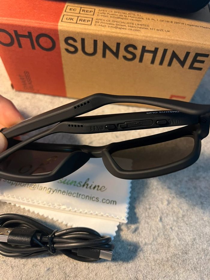 Lunette connectée oho shine - photo numéro 5