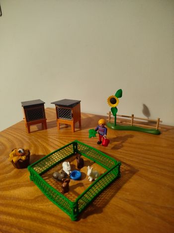 🌟 Set Playmobil Ferme complet avec enclos, animaux et accessoires – Parfait pour Noël ! 🌟