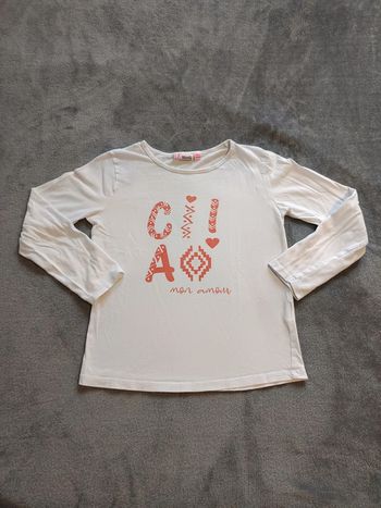 Tee-shirt manches longues 10 ans