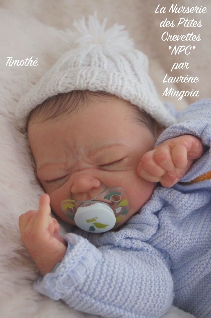 Timothé poupée bébé Reborn authentique 💖 - photo numéro 3