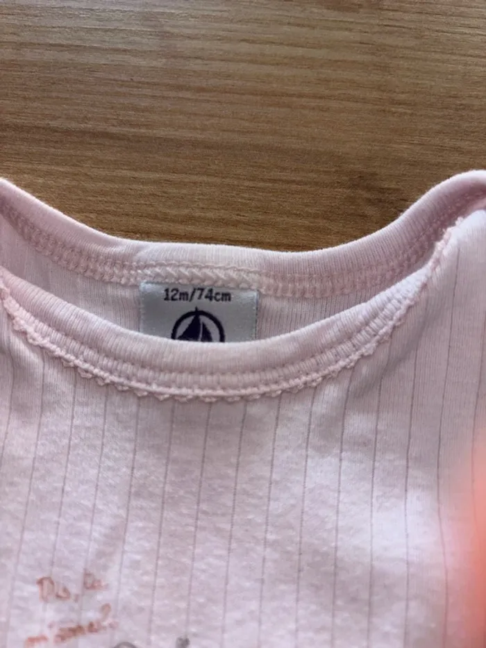 Lot 2 bodies Petit bateau - photo numéro 5