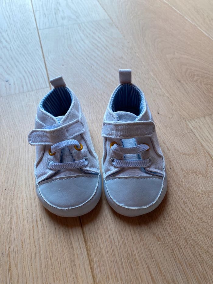👶 Baskets Petits Marins Gemo Baby – taille 6-12 mois