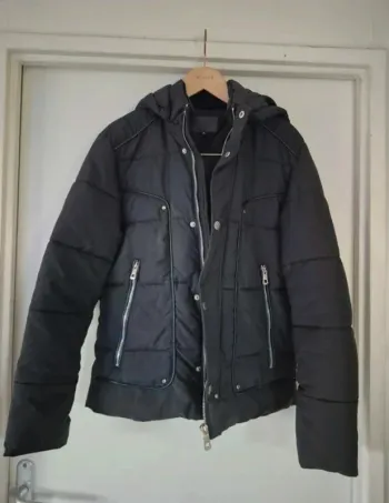 Doudoune noir homme