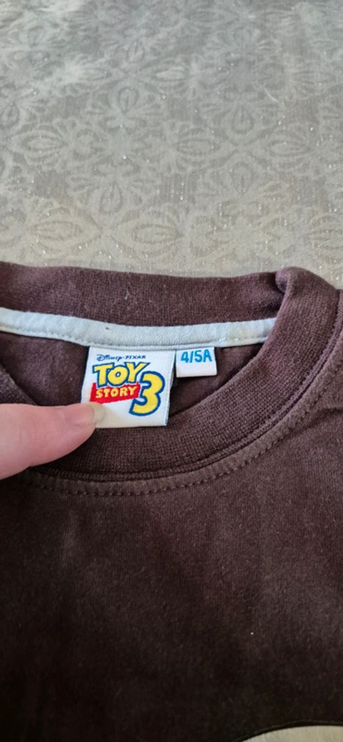 Tee-shirt buzz lightyear toy story 3 disney pixar 4/5 ans - photo numéro 3