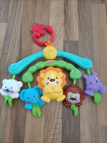 Mobile Fisher Price à transporter animaux (poussette, voiture)