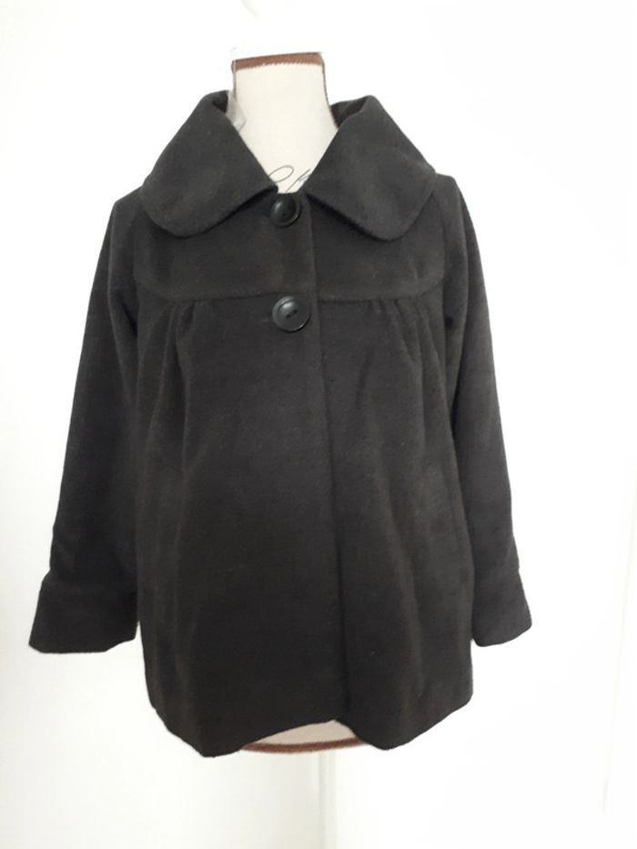 Etat neuf veste paletot gris foncé taille S (36-38) - photo numéro 5