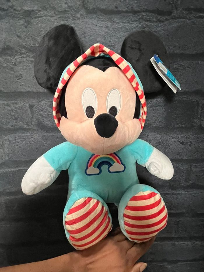 Peluche Mickey en barboteuse - photo numéro 2