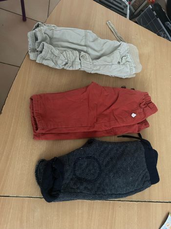 Lot de 3 pantalons taille 6 mois