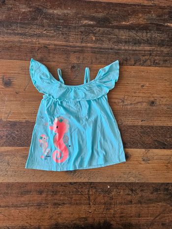 Tunique à bretelle bébé fille 3mois