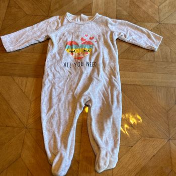 Pyjama chaud 6 mois 68 cm