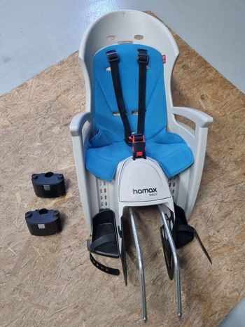 Porte vélo bébé Hamax et 2 supports vélos