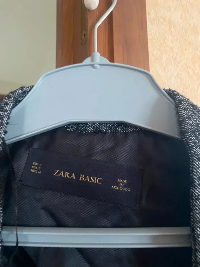 Blazer long femme Zara – Taille 36 – Élégance minimaliste & look structuré - photo numéro 4