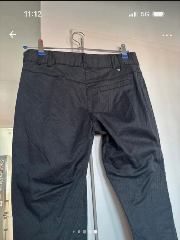 Pantalon noir légèrement satiné Lady Captain - photo numéro 5