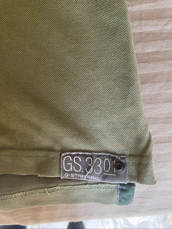 Polo kaki G-Star taille L - photo numéro 5