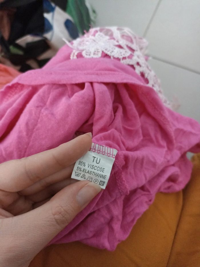 Débardeur dos dentelle taille unique - photo numéro 3