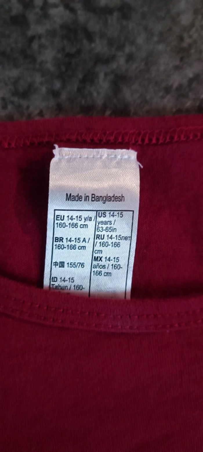 T shirt 14 ans - photo numéro 3