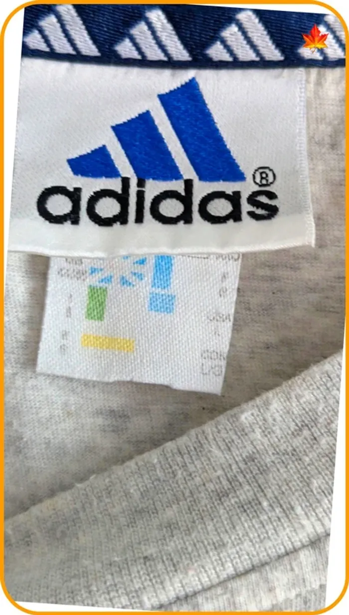 T-shirt homme Adidas Vintage L - photo numéro 4