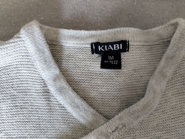 Gilet chaud fermeture kimono - photo numéro 2