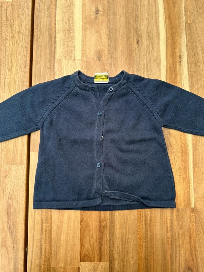 Gilet bleu