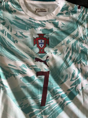 Maillot Portugal extérieur 2026 🇵🇹 Cristiano Ronaldo n°7 – Taille S 