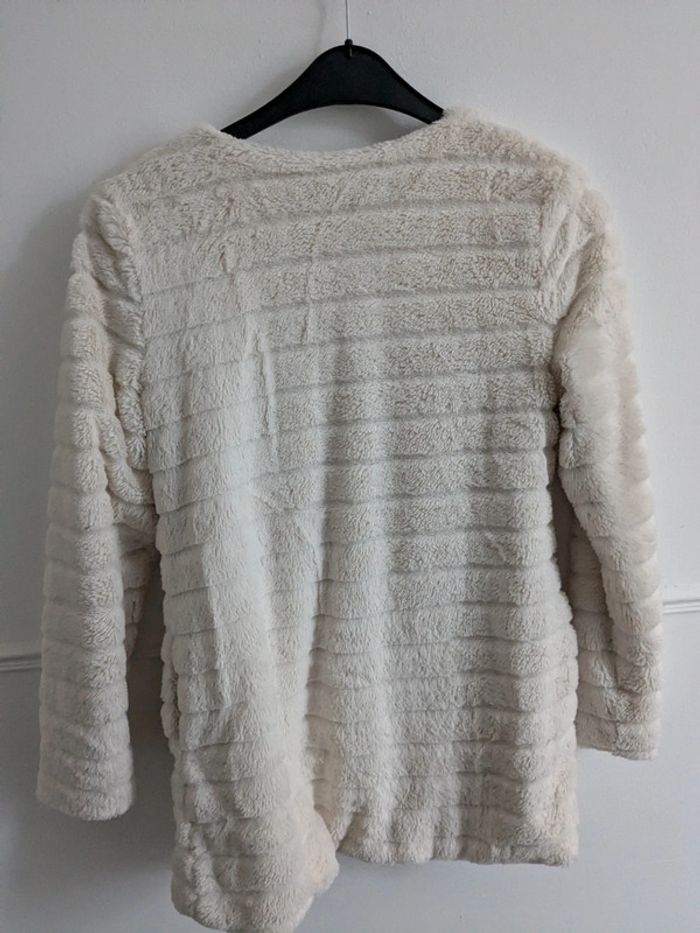 Veste pilou pilou creme  S/M - photo numéro 6