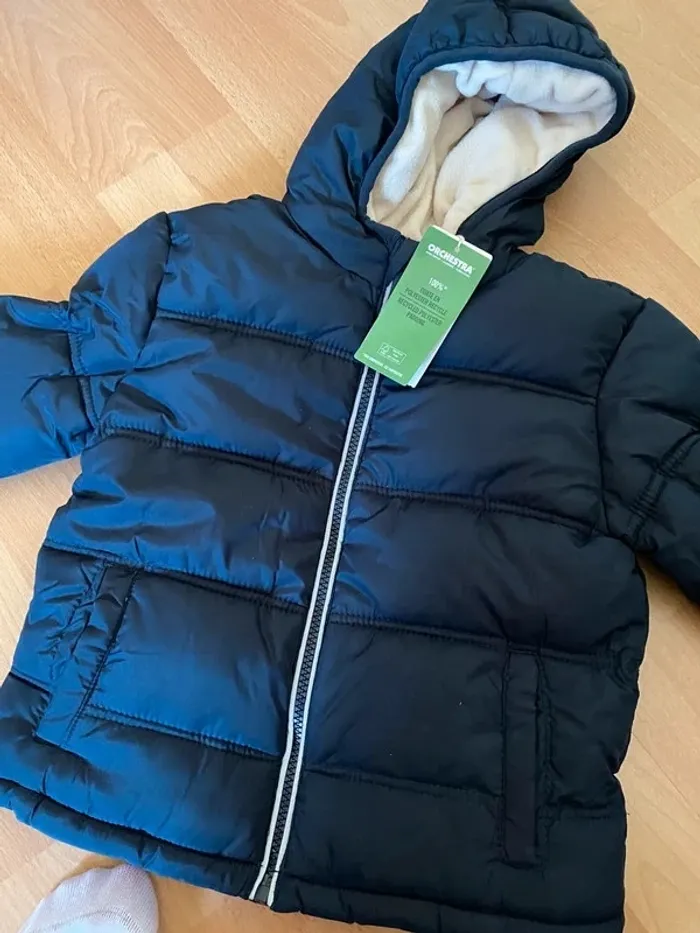 Veste d’hiver / doudoune chaude Orchestra Taille 4 ans = 104 - photo numéro 2