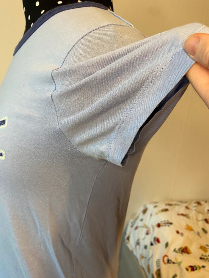 T-shirt bleu Namasté Bizzbee taille S - 36 - photo numéro 6