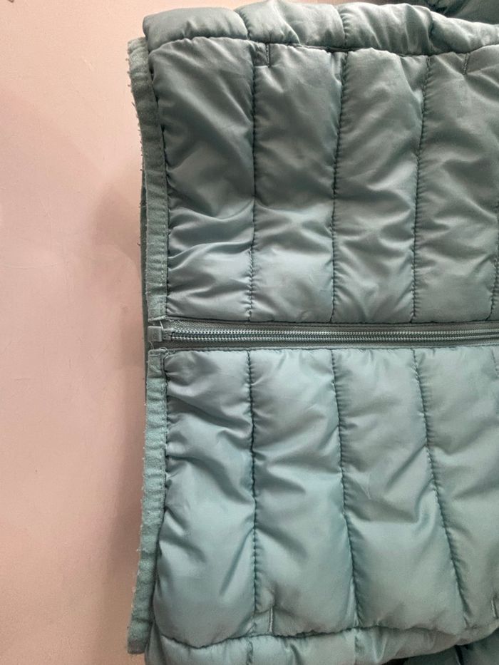 Doudoune fine bleu clair - photo numéro 7