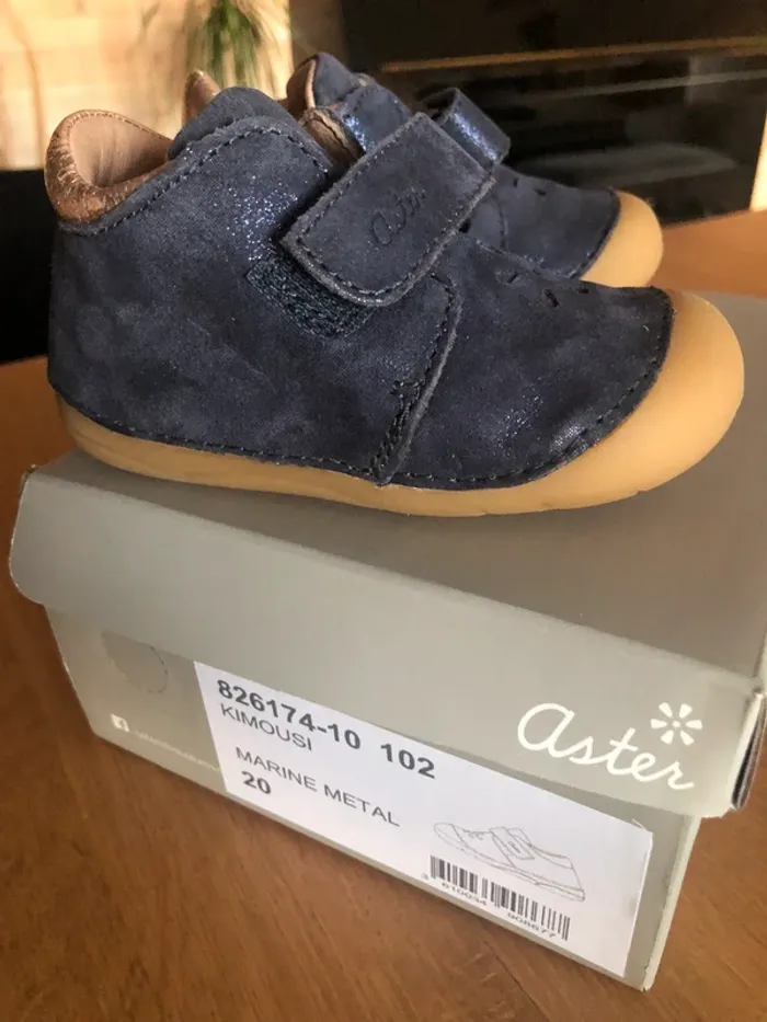 Chaussures premiers pas bottillons Kimousi Aster pointure 20
