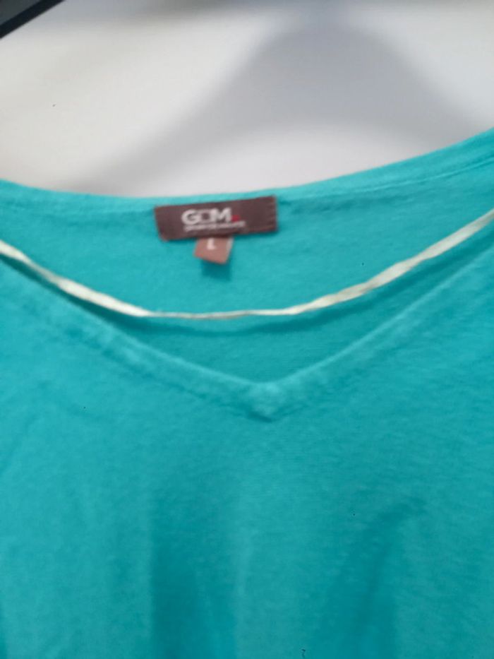 Pull col en v - photo numéro 3
