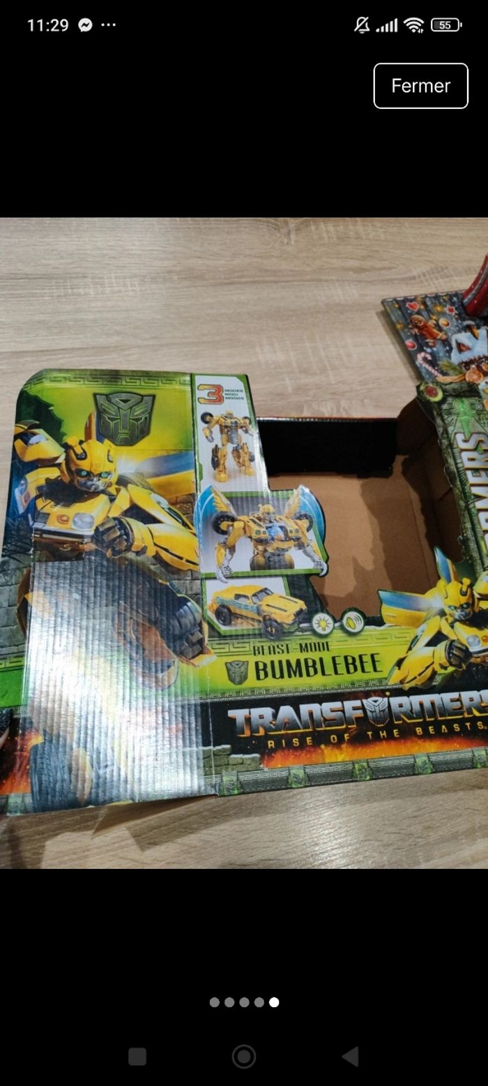 Transformers Bumblebee voiture 3 en 1 - photo numéro 5