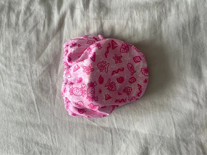 Petite couche culotte maillot rose taille 6-12mois 7-11kg - photo numéro 3