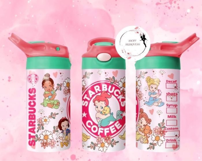 Princesse baby Starbucks - Gourde Thermos Kids