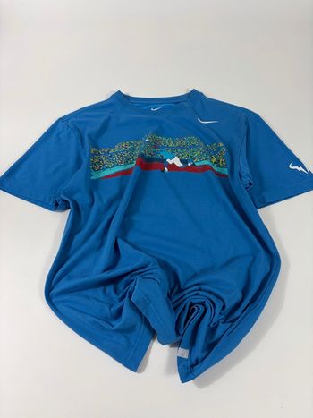 T-Shirt de Tennis Nike Dri Fit Imprimé Rafael Nadal 