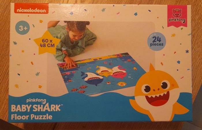 Puzzle 24 pièces baby shark