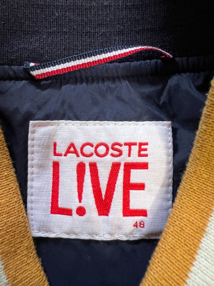 Veste Teddy bomber Lacoste logo brodé - photo numéro 7