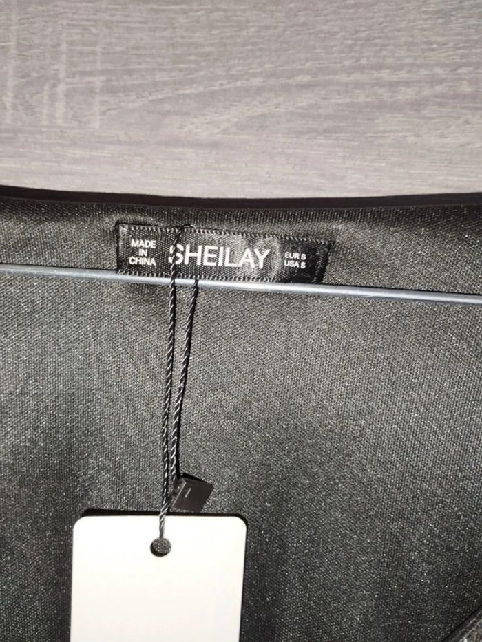 Robe soirée grise taille 36 - photo numéro 3