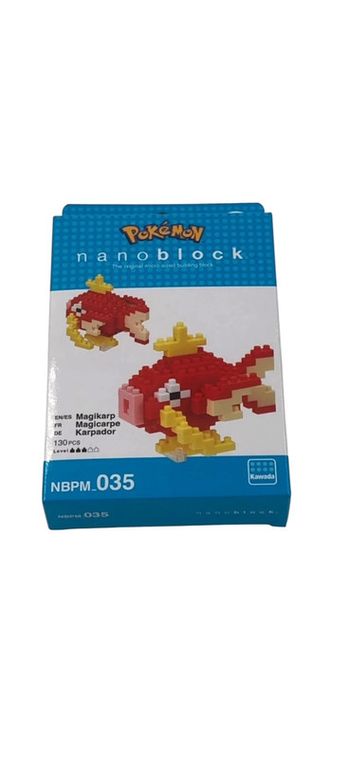 Nano Blocks Pokémon Magicarpe a construire 130 pièces Neuf