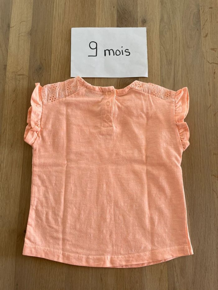 T-shirt fille Tape à l’œil 9 mois - photo numéro 3