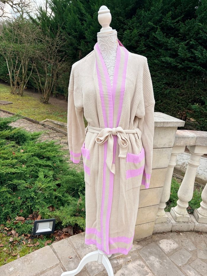 Gilet long neuf en taille unique - photo numéro 2