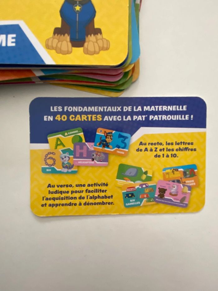 Cartes alphabet la pat patrouille - photo numéro 2