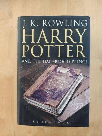 Harry Potter and the half-blood prince first édition Bloomsbury