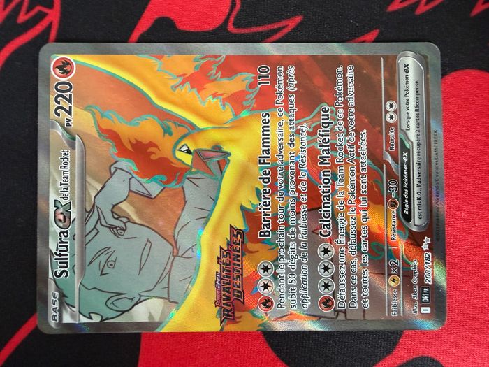 3 cartes sulfura ex promo neuve du coffret sulfura premium FR - photo numéro 4