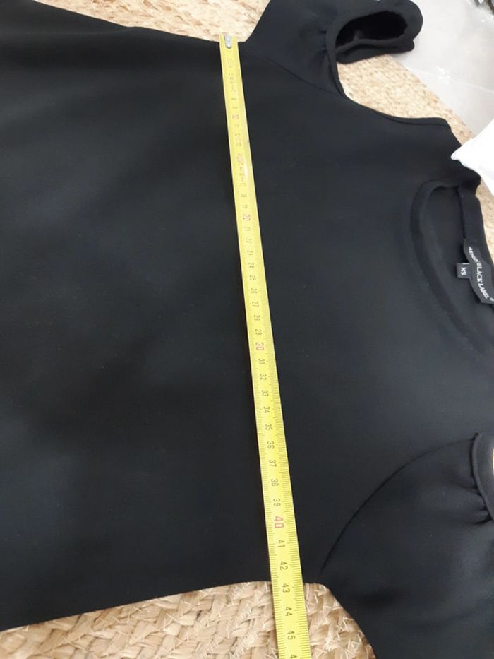 Robe noire épaules dénudées Astrid Black Label T34 - photo numéro 9