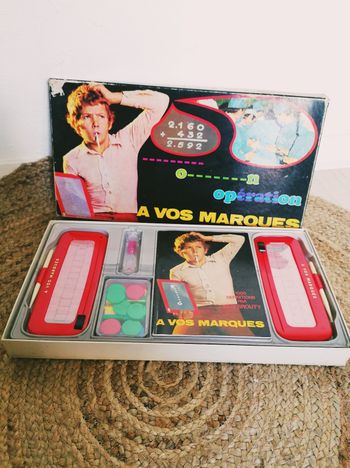 🎲 Jeu de société "À vos marques" années 80' vintage