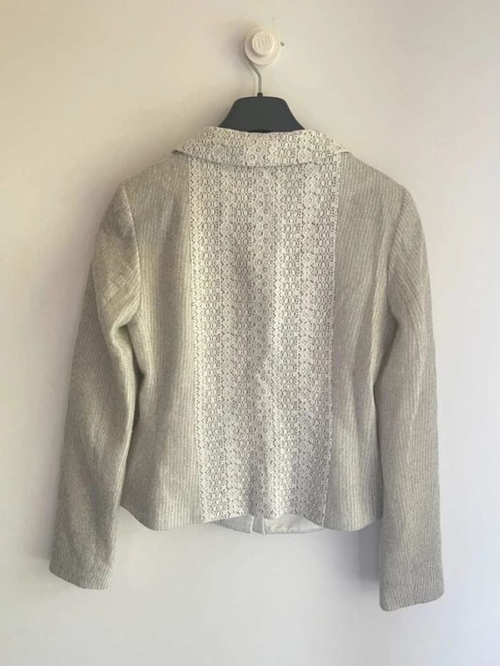 Veste blanche dentelle Caterina Leman - photo numéro 6