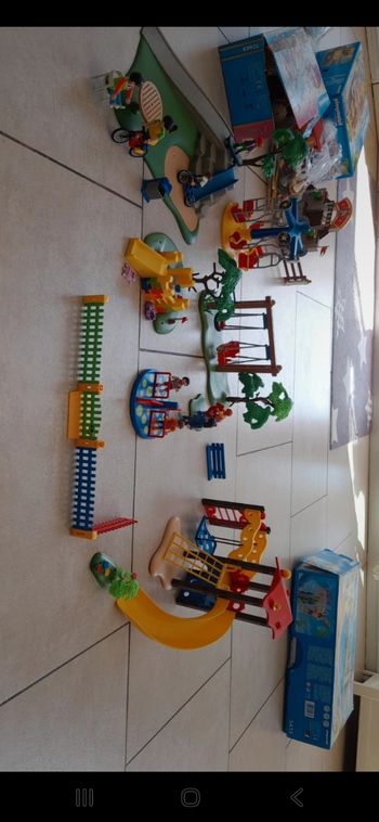 Parc de jeux playmobil