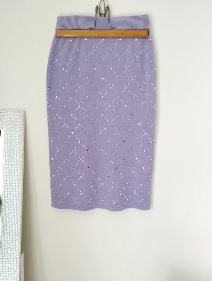 Jupe droite chic moulante taille S 36 marque Indépendante - photo numéro 2