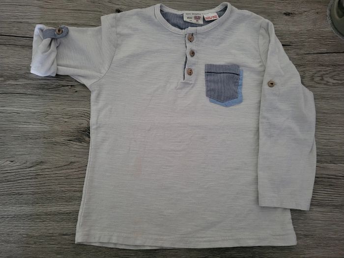 T shirt manche longue 18/24mois - photo numéro 2