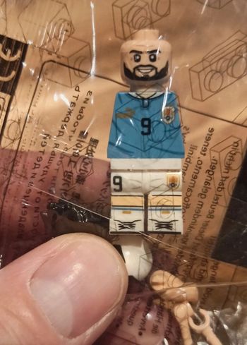 Personnage type Lego football neuf Luis Suarez Uruguay